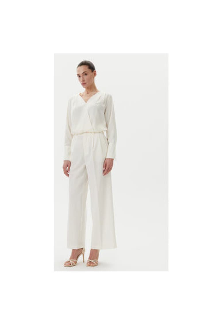 Дамска блуза CFC0122613003 - Полиестер - Екрю - Екрю Rinascimento