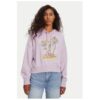 Дамска блуза EBJFT00146 - Памук/Полиестер - Лилава - Лилав Billabong