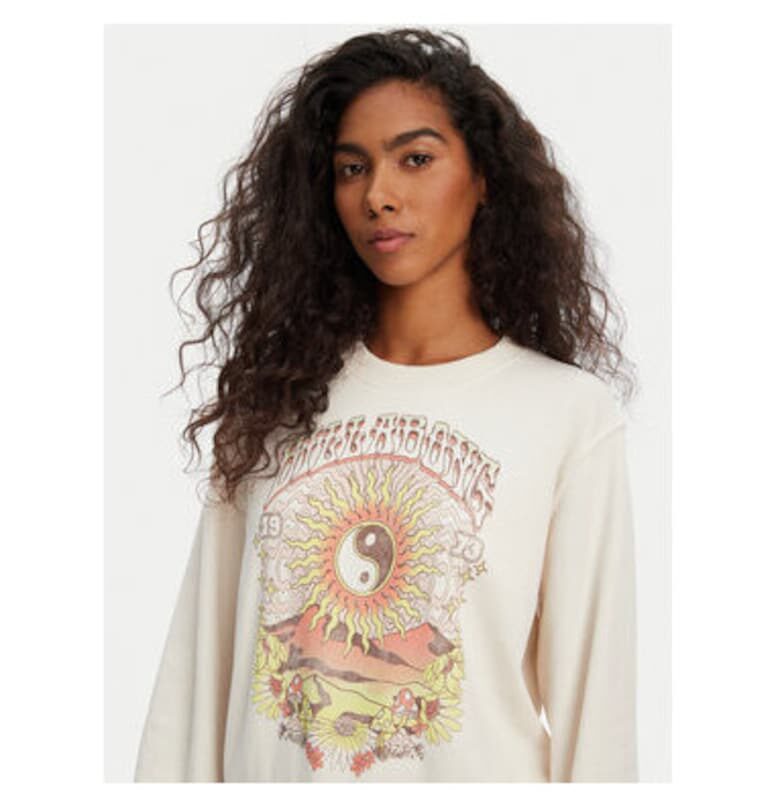 Дамска блуза  EBJSF00171 - Памук/Памук - Бежов - Бежов Billabong