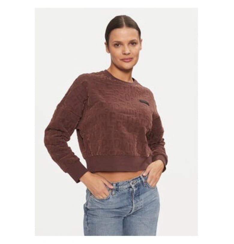 Дамска блуза - Emporio Armani  303960964 - Памук - Кафяв - Кафяв EA7