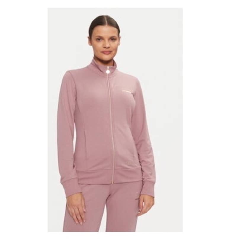 Дамска блуза - Emporio Armani  303962746 - Полиестер/Вискоза - Розов - Розово EA7