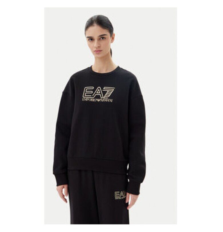 Дамска блуза Emporio Armani  7W000100 AF10377 - Памук/Полиестер - Черна - Черен EA7