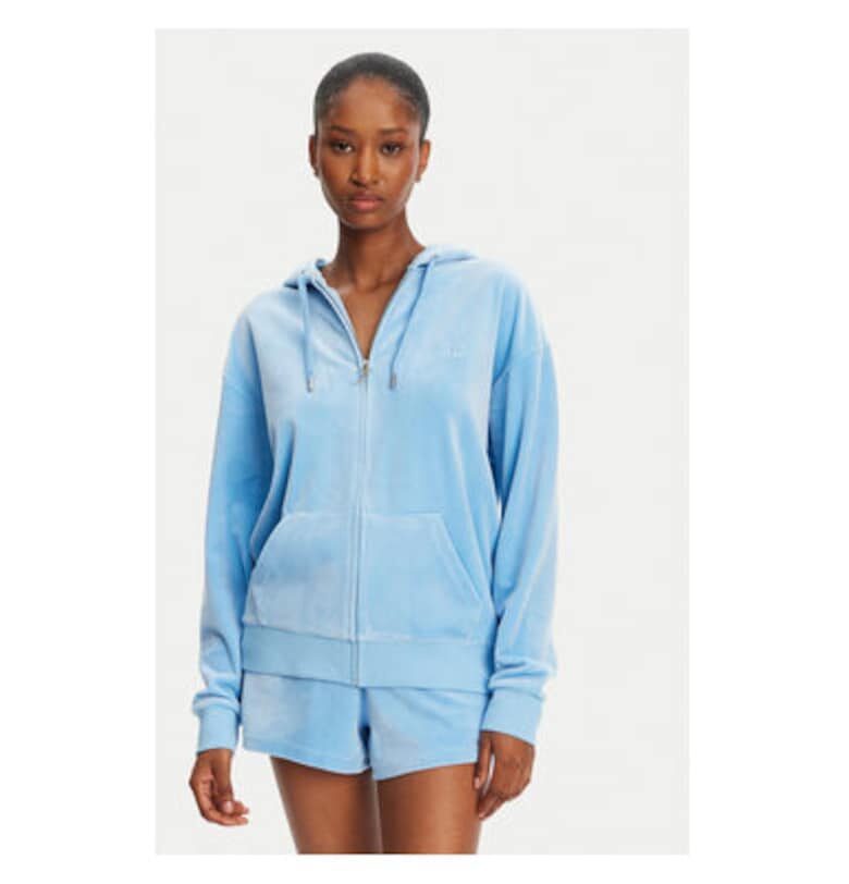 Дамска блуза  JCWAS24342 - Полиестер - Син - Син Juicy Couture