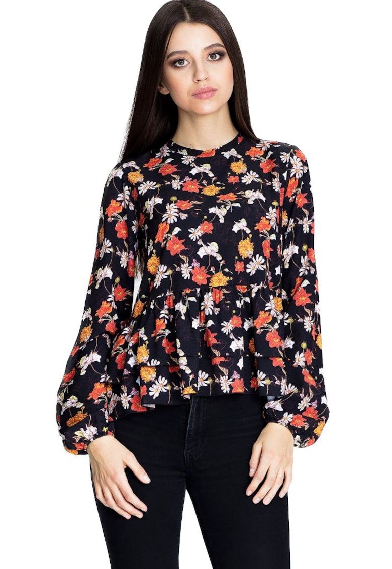 Дамска блуза Nidine M594 черна Figl