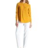 Дамска блуза Nirne M663 Горчица - Жълт Figl