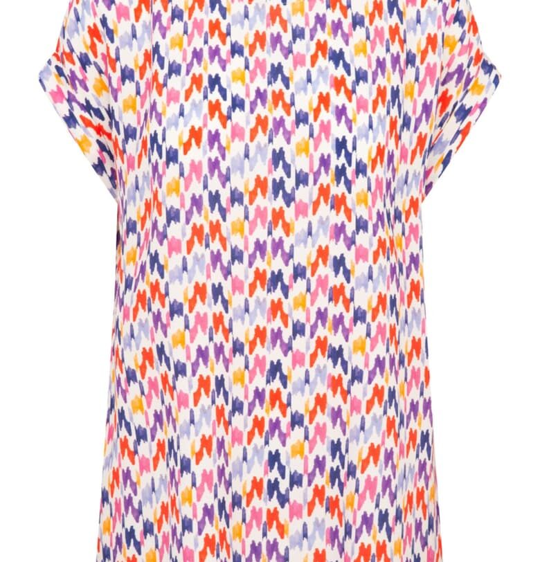 Дамска блуза -  Вискоза - Червена - Червен SEIDENSTICKER