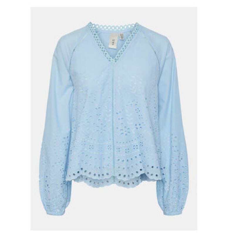 Дамска блуза -  Небесно синьо - Памук Yas