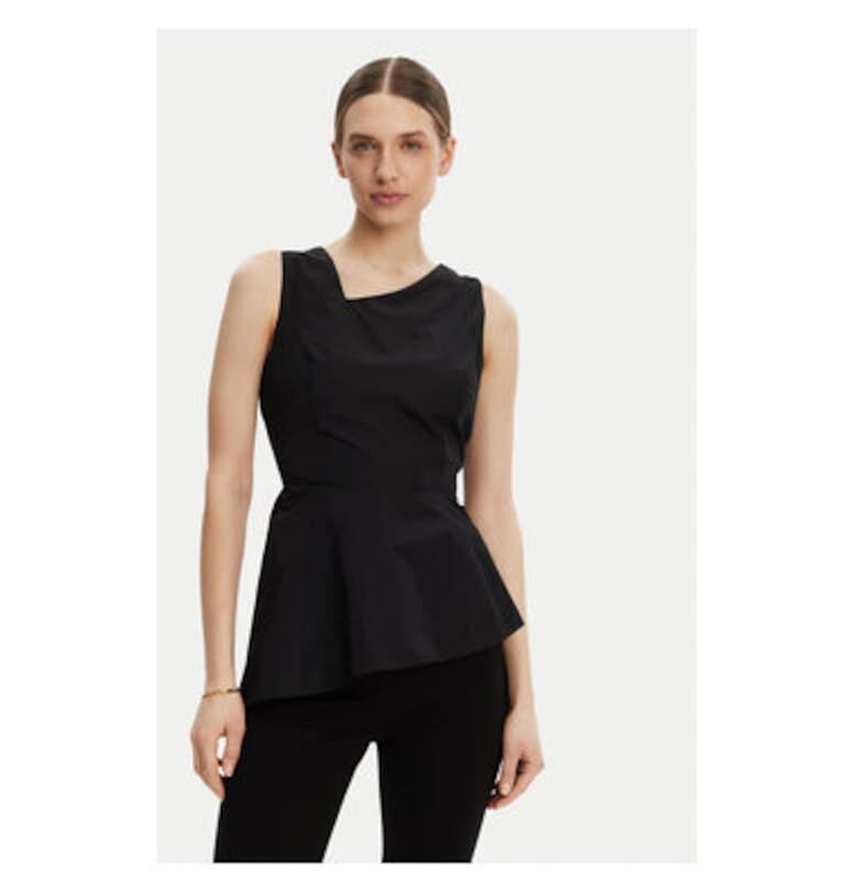 Дамска блуза  P4JA1Z31 - Полиестер - Черен - Черен DKNY