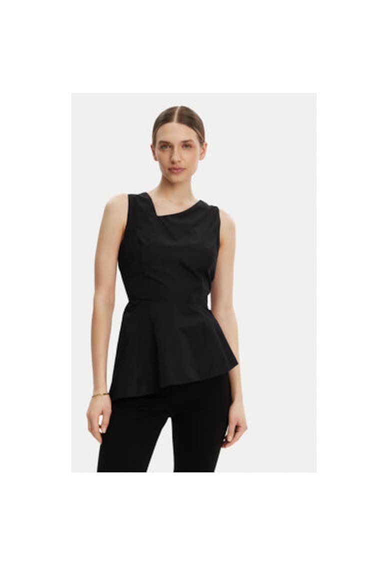 Дамска блуза P4JA1Z31 - Полиестер - Черен - Черен DKNY