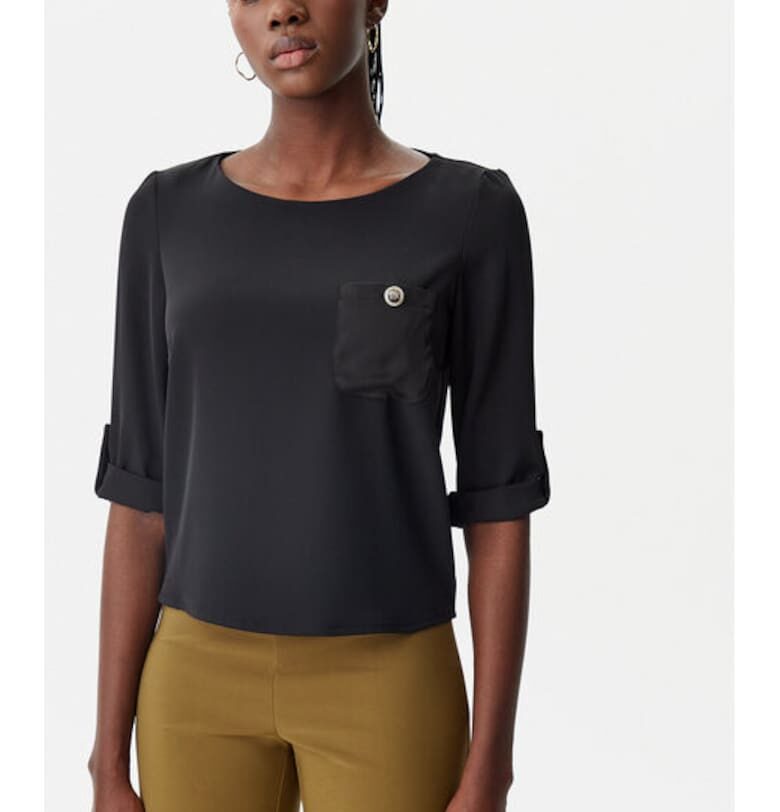 Дамска блуза - Ринасименто - 305318244 - Полиестер - Черен - Черен Rinascimento