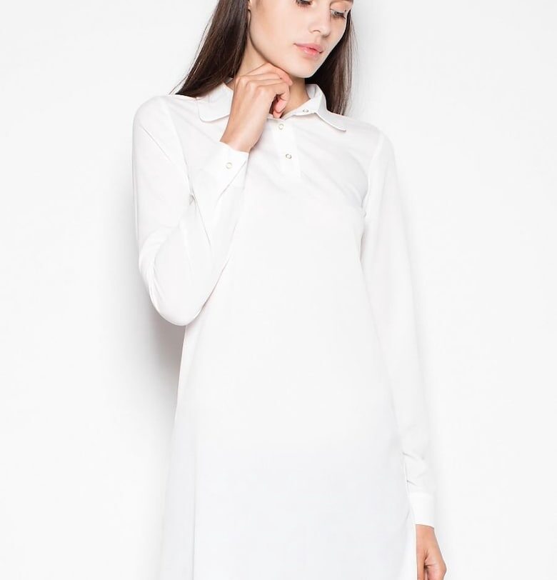 Дамска блуза  бежова - светло плетиво - дълъг ръкав Venaton