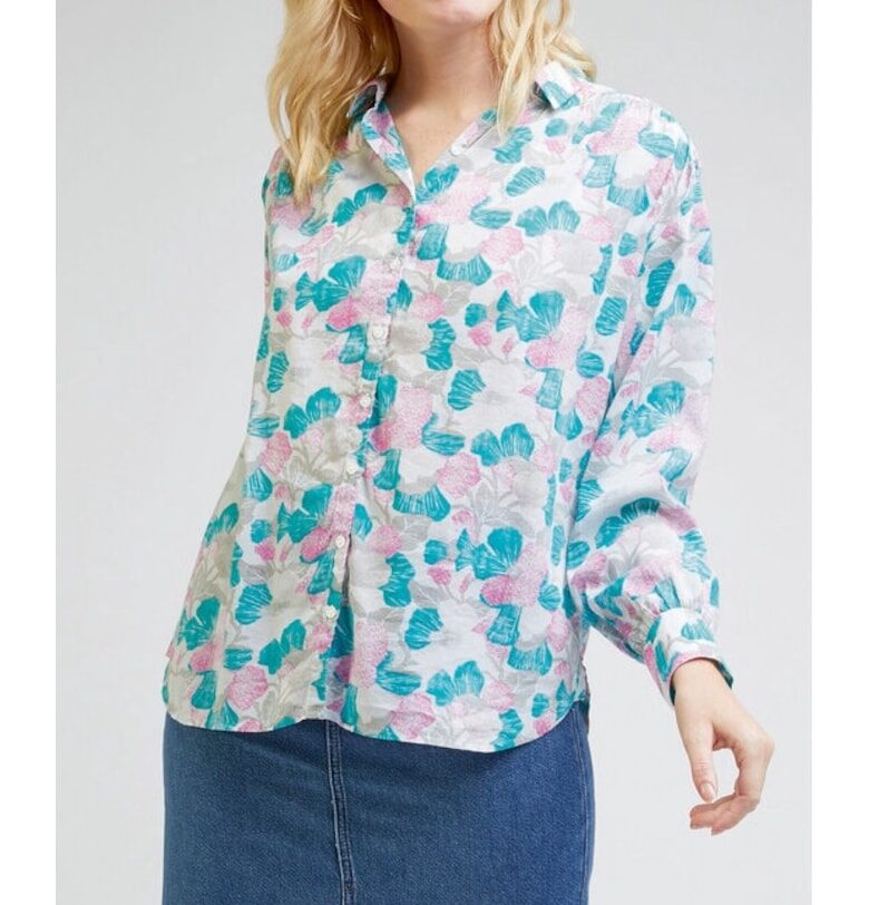 Дамска блуза -  многоцветна - памук - Многоцветен Lee