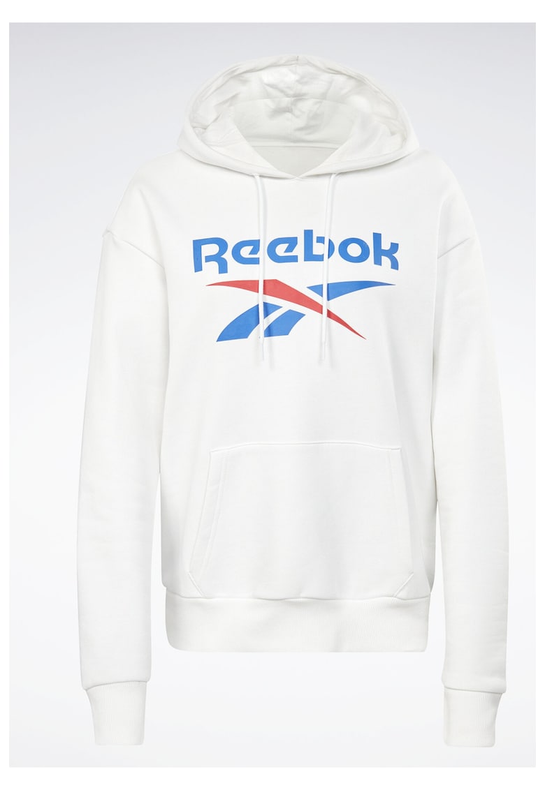 Дамска бяла памучна блуза Бял Reebok