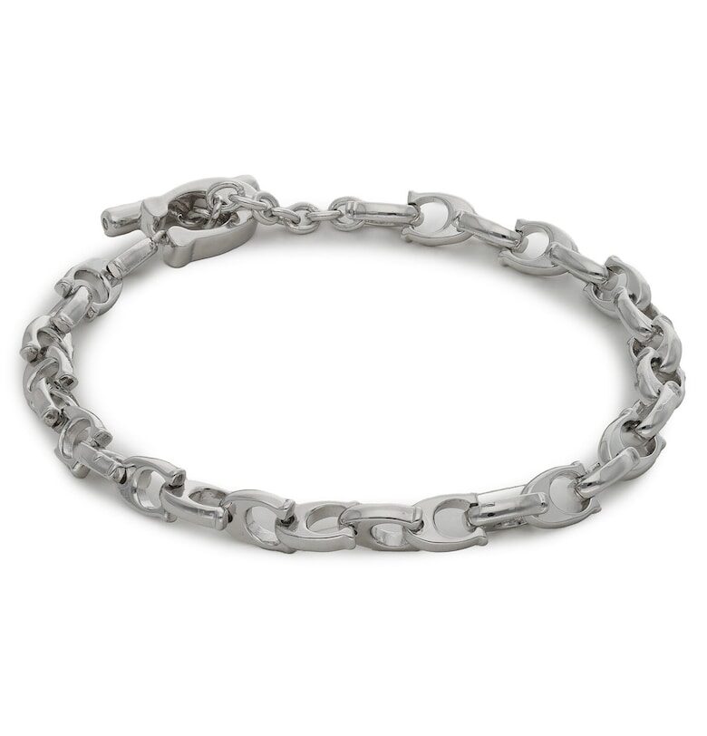 Дамска гривна  37376745RHO030 - синтетика - 0 EU - сребриста Coach