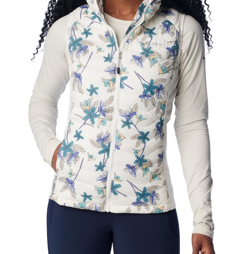 Дамска жилетка  Powder Pass Vest 18322 - Бял Columbia