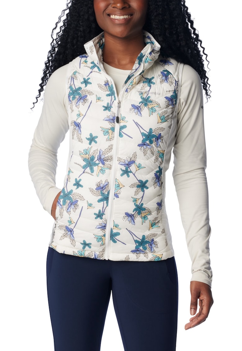 Дамска жилетка Powder Pass Vest 18322 - Бял Columbia