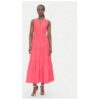 Дамска лятна рокля  251-RASKA - Памук/Полиестер - Розов Morgan