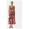 Дамска лятна рокля  251-RBY.F - Рециклиран полиестер - Многоцветен Morgan