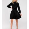 Дамска мини рокля  Adese - черна - XXL Makover