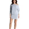 Дамска мини рокля  Bloke сива Lenitif