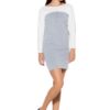 Дамска мини рокля Gwymbe K106 сива KATRUS