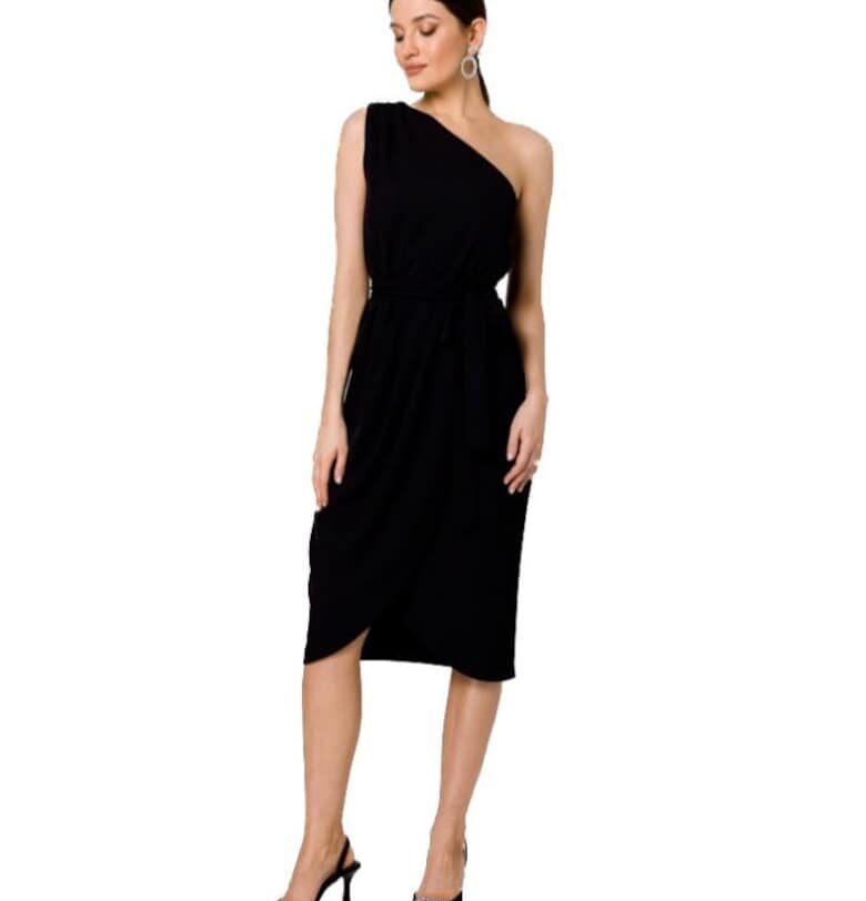 Дамска мини рокля -  Lynedamor - черна - Makover