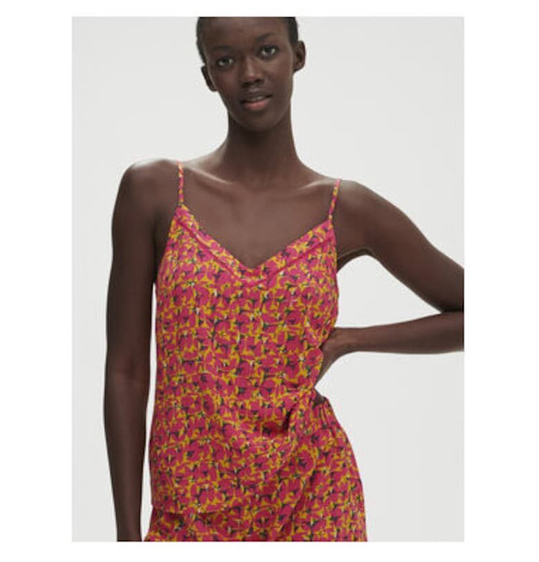 Дамска нощница -  302992560 - Вискоза - XL INTL - Розов Simone Perele