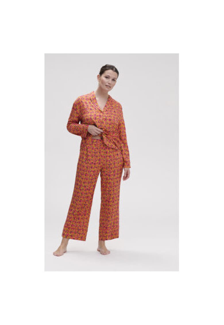 Дамска нощница 302992621 - Вискоза - Розов Simone Perele