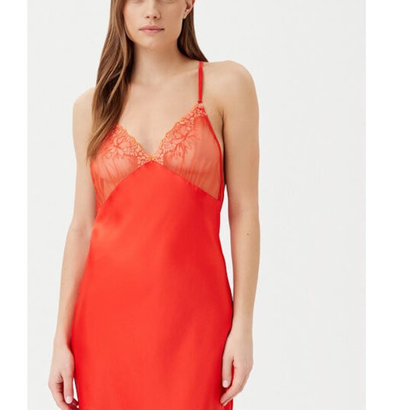 Дамска нощница - Шантел - 304888571 - Полиестер - Черен Chantelle