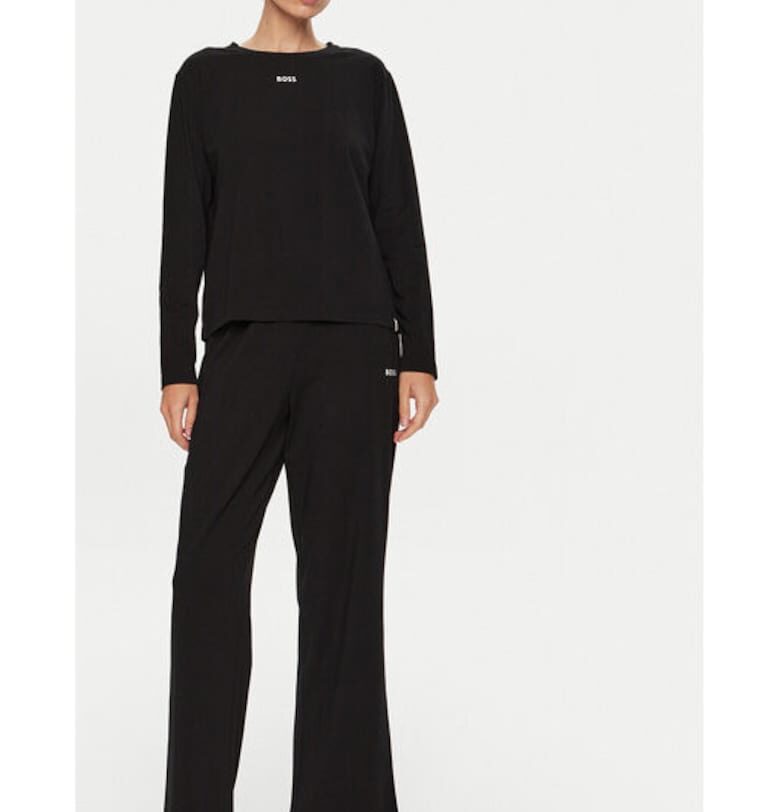 Дамска пижама -  304324109 - Памук - Черен BOSS