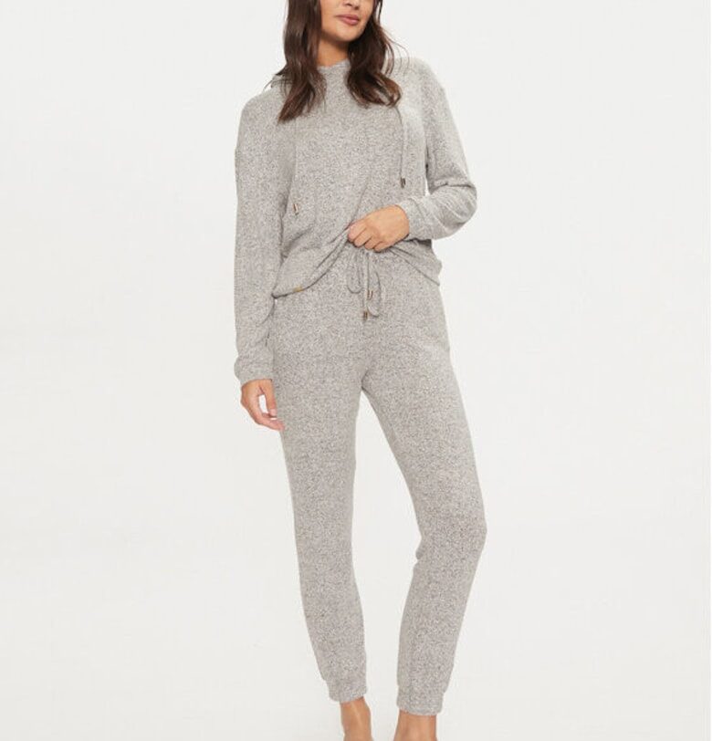 Дамска пижама -  304525209 - Вискоза/Полиестер - Сив Selmark