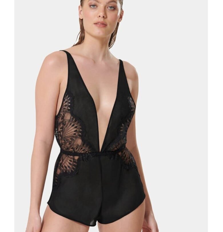 Дамска пижама -  51757 - Полиестер - Черен Bluebella