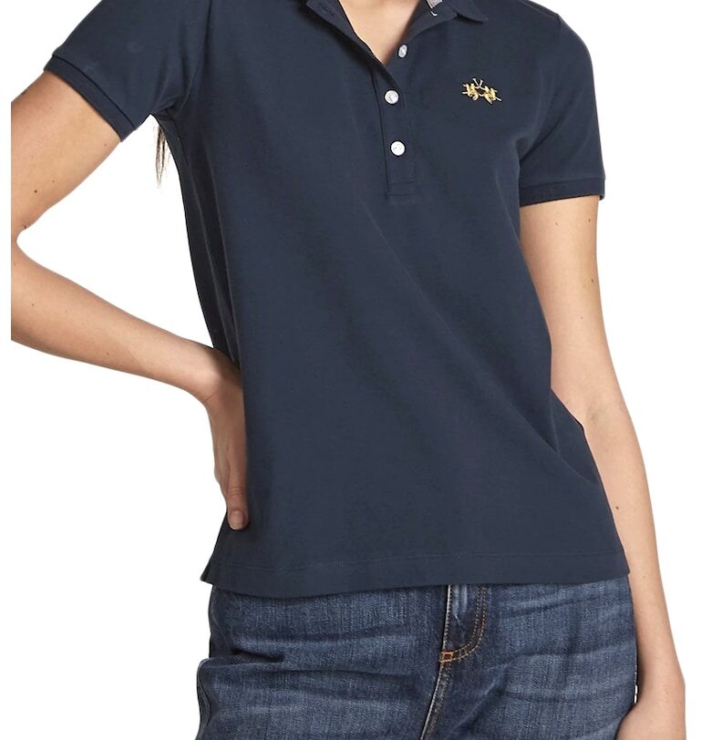 Дамска поло тениска CCWP01 - Син LA MARTINA