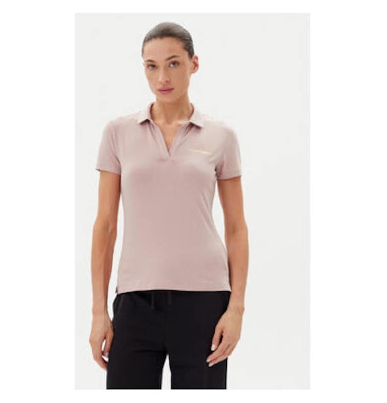 Дамска поло тениска  Emporio Armani - 7W000266 AF12500 - Памук/Модал - Розов - Розово EA7