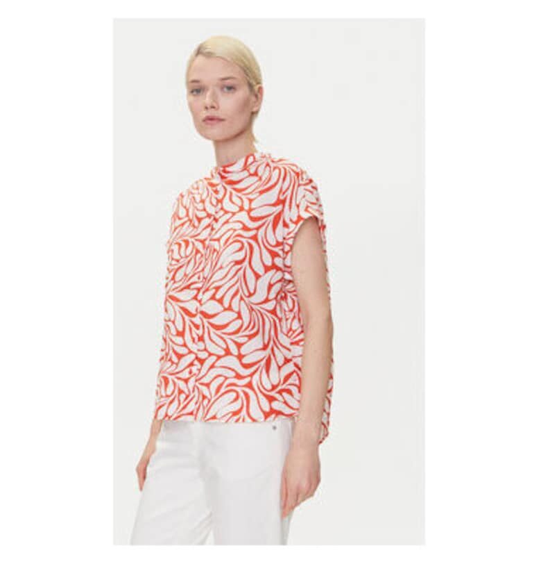 Дамска риза  1016572 - Памук - Червен - Червен Mustang