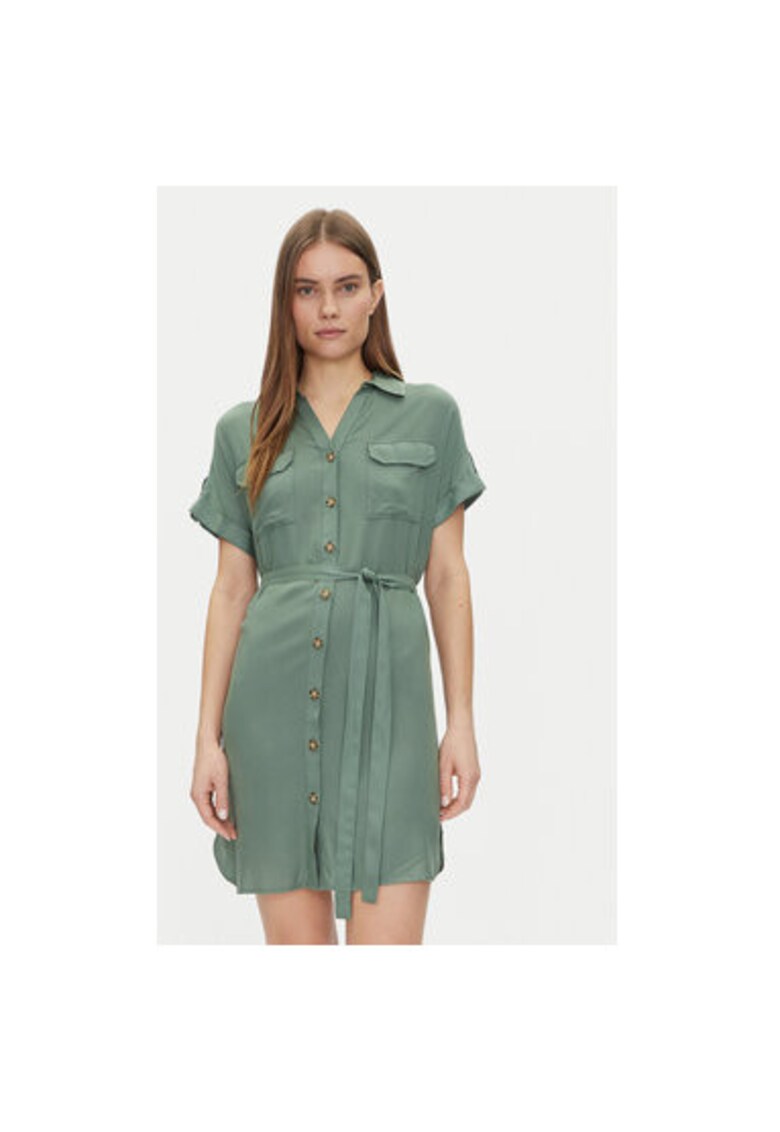 Дамска риза 10325828 - Вискоза - Зелена - Зелен Vero Moda