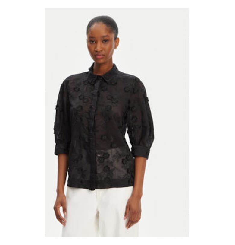 Дамска риза  252101725225 - Тенсел/Полиамид - Черна - Черен Munthe