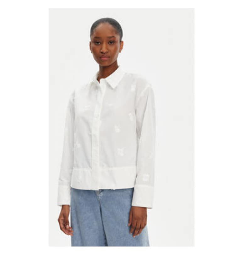 Дамска риза  252103225229 - Памук/Полиестер - 38 EU - Екрю Munthe