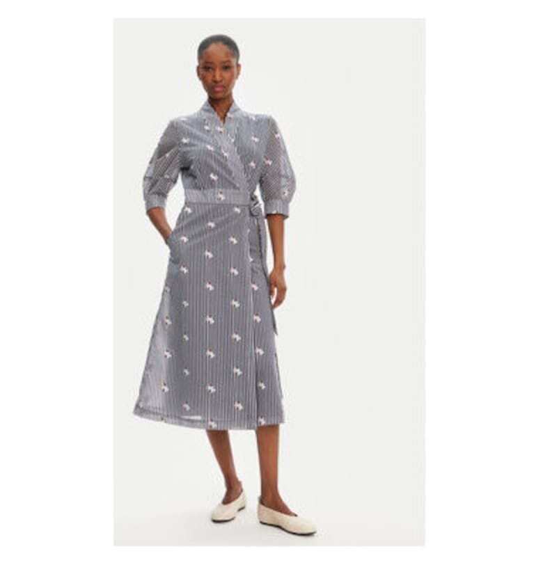 Дамска риза  252132525224 - Органичен памук/полиестер - 34 EU - Тъмносин Munthe