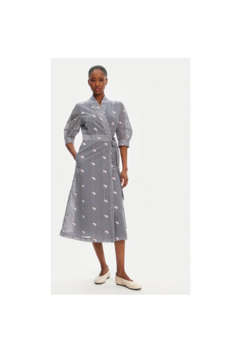 Дамска риза 252132525224 - Органичен памук/полиестер - 34 EU - Тъмносин Munthe