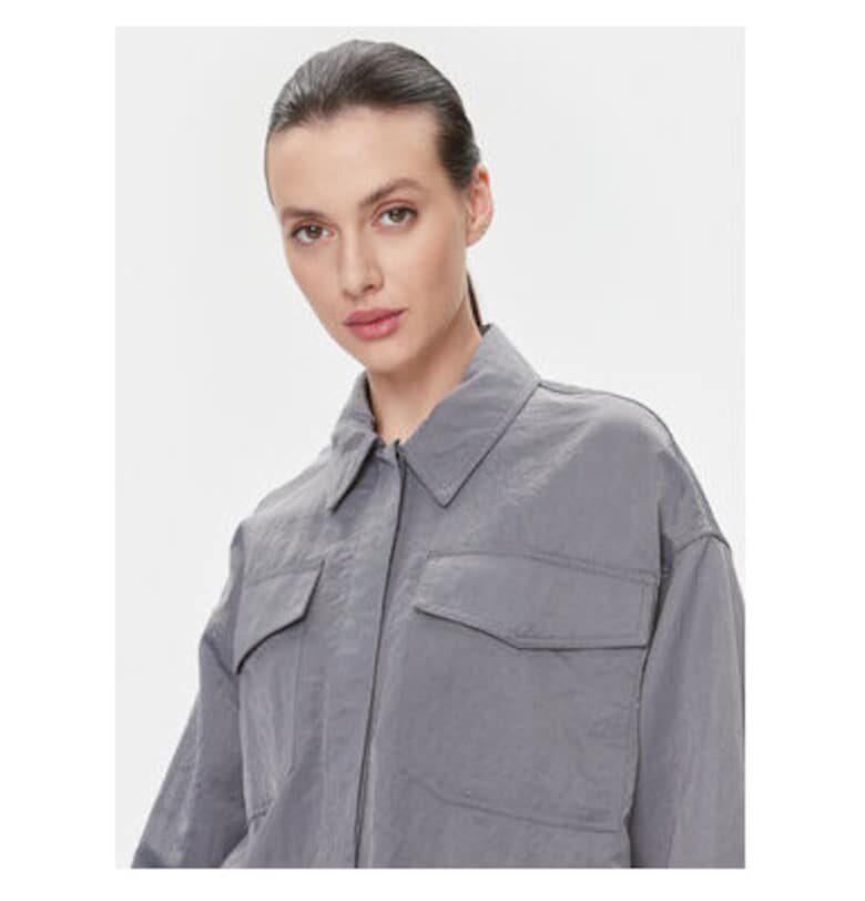 Дамска риза -  303646240 - Полиамид - M INTL - Сив Samsoe Samsoe