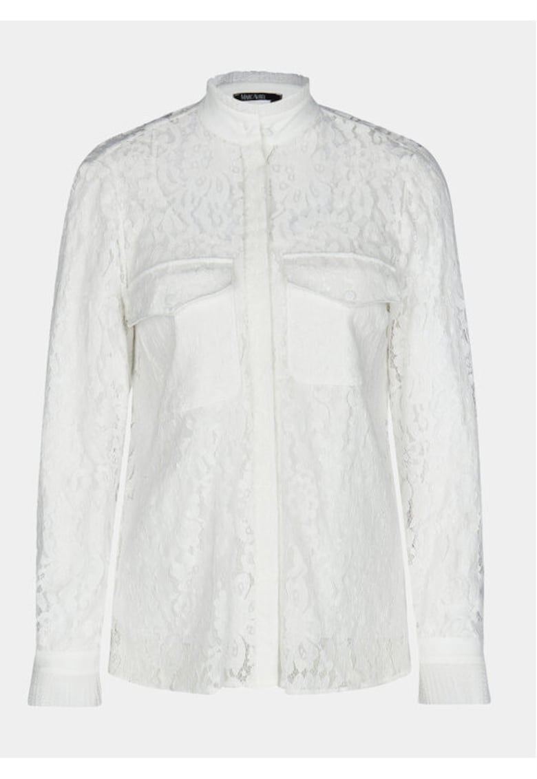 Дамска риза - 303698454 - Памук/Полиамид - Бяла - Бял Marc Aurel