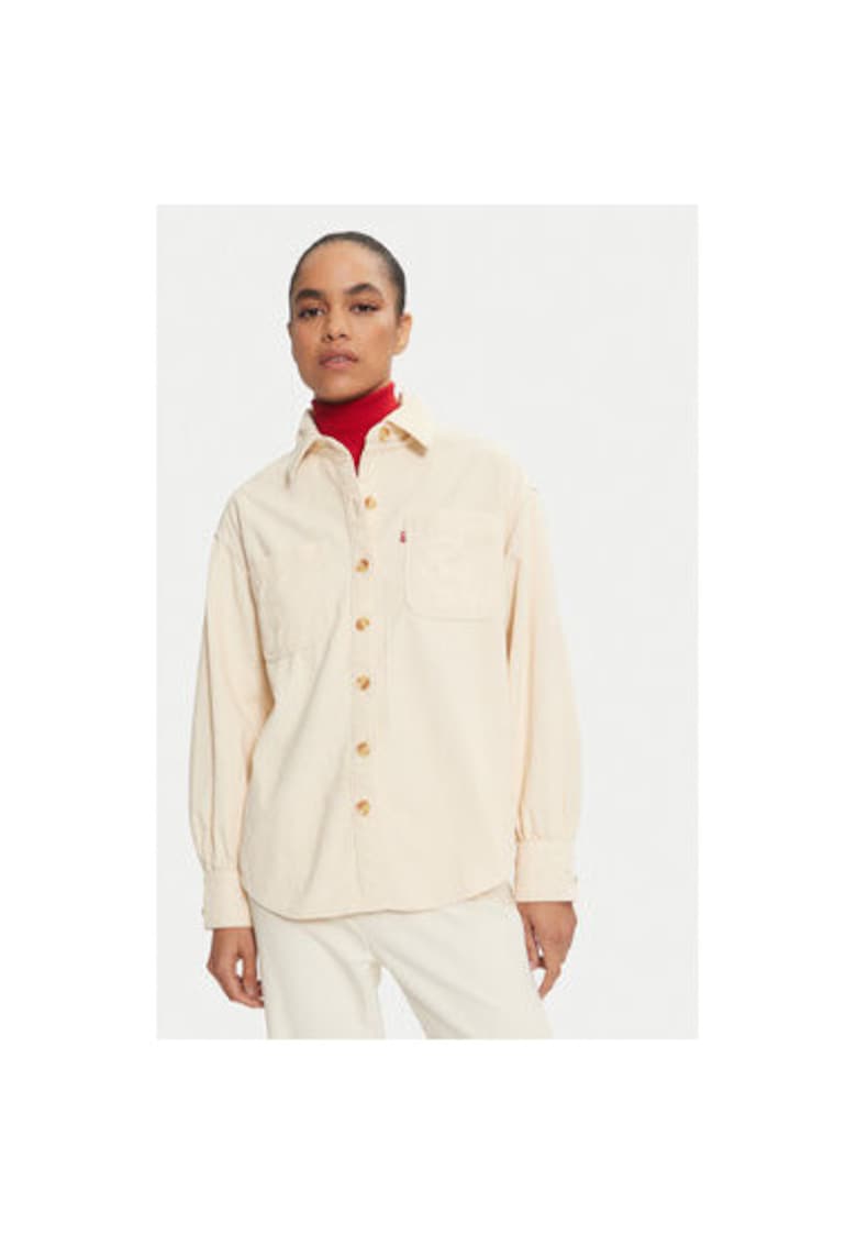 Дамска риза - 304253492 - Памук - Бежов - Бежов Levis