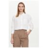 Дамска риза -  304357855 - Памук - Бяла - Бял GAP