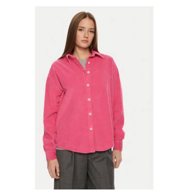 Дамска риза -  304610714 - Памук - Розов - Розово American Vintage