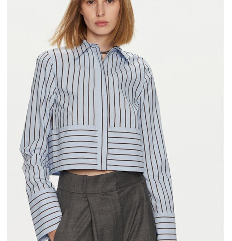 Дамска риза -  304749933 - Памук/Вискоза - Синя - Син Day Birger