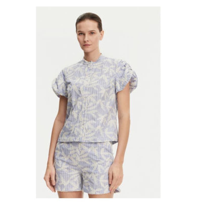 Дамска риза -  304892820 - Органичен памук - Син - Син Munthe