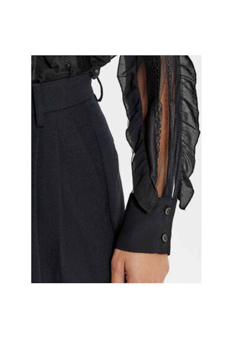 Дамска риза - 304937804 - Полиестер - L INTL - Черна Access fashion