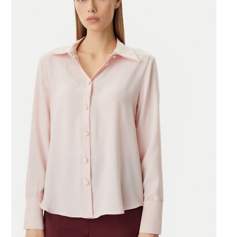 Дамска риза -  305317735 - Полиестер - Розов Rinascimento