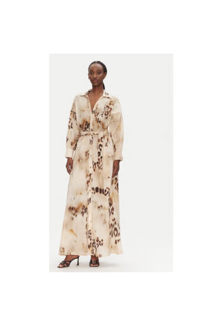 Дамска риза 53-3392 - Памук - 42 EU - Бежов Access fashion